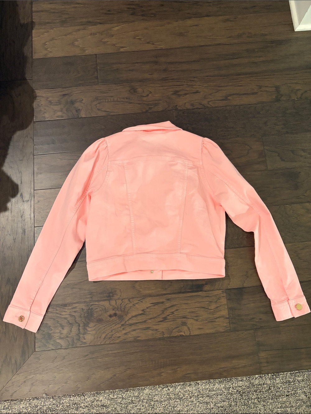 New With Tags Lilly Pulitzer Laylani Denim Jacket Sz M - Picture 8 of 8